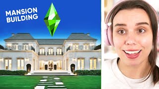 I tried to build a mansion in The Sims 4 [upl. by Lovering]