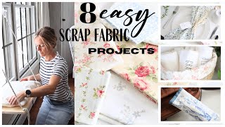 Easy Scrap Fabric Projects  Sewing Projects  Handmade Sewing Crafts  DIY Fabric Projects [upl. by Etti]