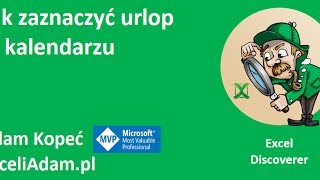 Jak zaznaczyć urlop w kalendarzu  widzowie 116 [upl. by Pip717]