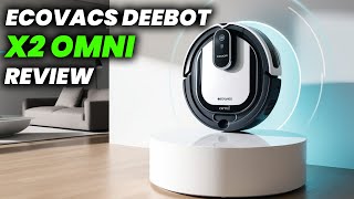 Ecovacs Deebot X2 OMNI review Smart Robot Vacuum That Does It All [upl. by Dleifniw526]