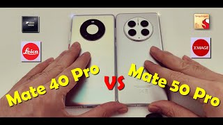 Huawei Mate 50 Pro vs P50 Pro Camera Comparison [upl. by Drofnelg815]