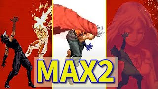 【KOF】K9999 ネームレス MAX2超必殺 Evolution of K9999 Nameless MAX2 Special Moves【SNK】 [upl. by Ortrude]