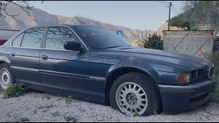 Gio Pika  Buyno Golova slowed  BMW E38 740i abandoned German liner [upl. by Sandeep]