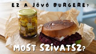 🔴LEHETSÉGES SZAFTOS CSUCSOGÓS RARE BURGER HÚS NÉLKÜL 🔥🍔🔥 [upl. by Pardner837]