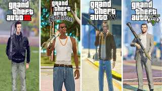 Insane Evolution of RPG AutoTargeting Feature in the GTA Games 2001 → 2013 [upl. by Hermy]