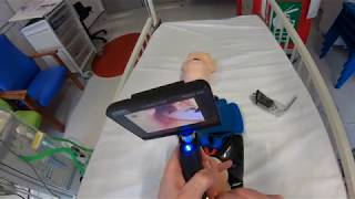 Paediatric CMAC Video Laryngoscope Demonstration [upl. by Aizatsana]