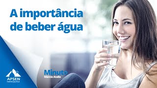 Minuto Marcio Atalla  A importância de beber água [upl. by Mencher]