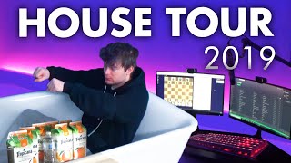 NEW HOUSE TOUR 2019  Inside the Chessbrah Team House [upl. by Jacinthe668]