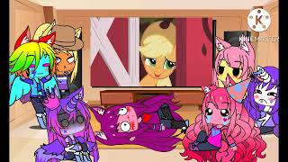 Mane Six  Pinkamena React to memes [upl. by Phox]