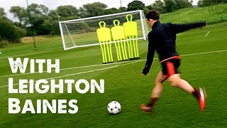 Learn Free Kicks with Leighton Baines [upl. by Hauck903]