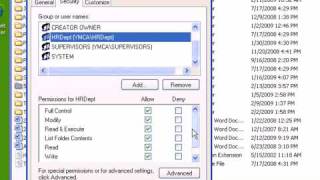 Setting Folder Permissions [upl. by Kung]