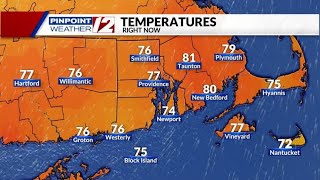 WPRI 12 Weather Now 8324 Heat Advisory In Effect For Today [upl. by Kaliski]