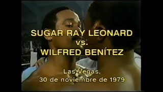 Wilfred Benitez vs Ray Leonard en español [upl. by Katheryn]