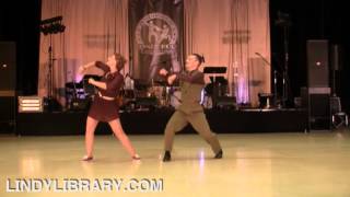 ILHC 2012  Lindy Hop Pro Classic  William Mauvais amp Maeva Truntzer [upl. by Atinrev]