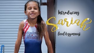 Amazing 8 Year Old Level 6 Gymnast Sariah SGG [upl. by Wurster]