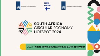 Circular Economy Hotspot 2024  Day 1 Plenary [upl. by Akihsay]