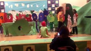 The very hungry caterpillar play at Eliot School part 3 [upl. by Nana]