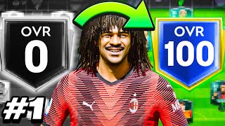 0 to 100 OVR in BROKE FC Episode 1  FC MOBILE New F2P Series [upl. by Nalloh]