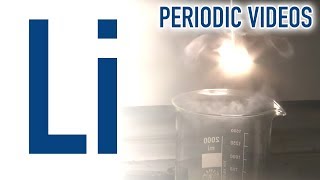 Lithium version 2  Periodic Table of Videos [upl. by Nobie]