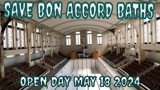 BON ACCORD BATHS OPEN DAY 2024 [upl. by Attenad31]