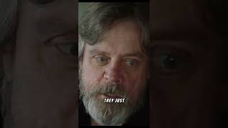 Mark Hamill and DISAGREEMENT with Rian Johnsons version of Luke Skywalker STAR WARS The Last Jedi [upl. by Terag]