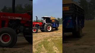 💪SWARAJ 855 MITTI TROLLEY FULL LOADED swarajtractor modified jattmind sidhumoosewala [upl. by Vtarj]