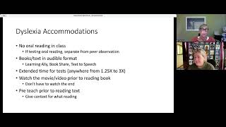 Basic Accommodations for students who have dyslexia and dysgraphia [upl. by Ssegrub891]