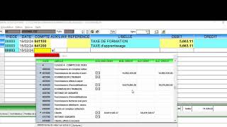 ✅La comptabilisation de la taxe de formation et dapprentissage [upl. by Ahsyt]