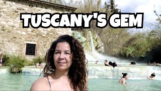 💦👙 Italys Iconic Hot Water Spring ⛲️ Tuscany Highlights [upl. by Nemra]