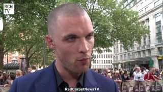 Ed Skrein Interview  ill Manors World Premiere [upl. by Sharpe944]