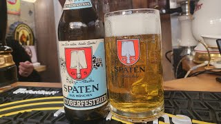 Spaten Oktoberfest 59 ABV Perfectdraft very soon  WOW 🍺 [upl. by Leiahtan]