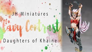 Eavy Contrast  Daughters of Khaine Witch Aelves [upl. by Aihsekel]