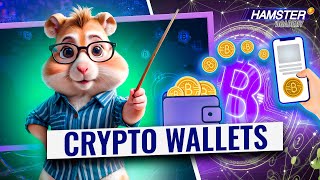 Crypto Wallets Explained Custodial and Non Custodial Wallets ⚡️ Hamster Academy [upl. by Yasmine]