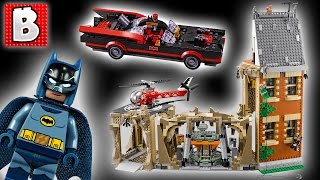 Awesome Lego Batcave Classic Batman TV Series Set 76052  Unbox Build Time Lapse Review [upl. by Gilman]