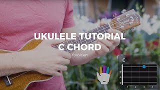 Ukulele Tutorial  C Chord [upl. by Barcus]