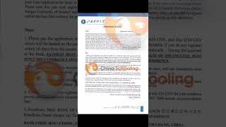 Jiangsu University of Science and Technology Admission Letter [upl. by Nitsed]