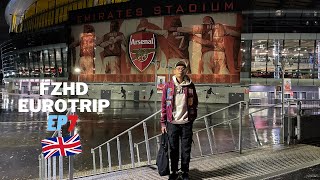 VLOG EP7  FZHD EUROTRIP  AKU PERGI STADIUM ARSENAL [upl. by Elmaleh]