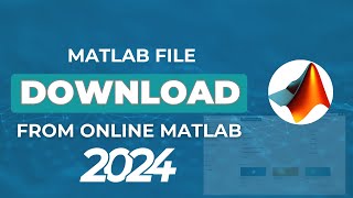 How to Download MATLAB File from Online MATLAB [upl. by Alex]