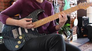 Warmoth Stratocaster demo [upl. by Yeoj]