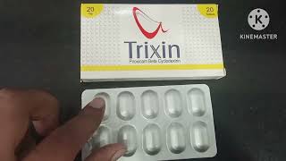 Trixin 20mg Tablet Uses in UrduTrixin Tablet 20mg Piroxicam Trixin Tablet Side EffectsTrixin Tab [upl. by Imak]