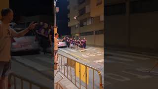 la fiesta‼️ Banyoles Carrer dels Valls   Barcelona  Catalunya España barcelona [upl. by Uehttam]