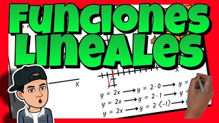 📈 FUNCIONES LINEALES de Proporcionalidad Constantes y Afines o Generales [upl. by Majka]