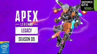 Apex Legends  Season 9  GTX 1050 Ti 4GB  i7 7700 [upl. by Cathey]