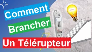 Le Télérupteur schéma et branchement  الطريقة الصحيحة لتركيب التلربتور [upl. by Leshia]