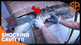 SHOCKING CAVITY ON A LINTEL REPLACEMENT [upl. by Massingill]