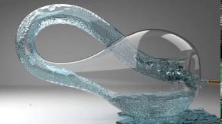 klein bottle fluid simulation [upl. by Auqinal]