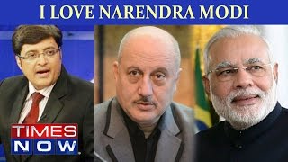 I Love Prime Minister Narendra Modi  Anupam Kher [upl. by Sergeant]