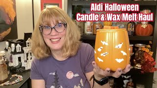 Aldi Halloween Candle amp Wax Melt Haul [upl. by Hpotsirhc]