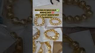 ✅ Brassjewllerlywholesaler ✅ handcraftment jewellery ✅ytshortsearringsjewellerybrassshopfashion [upl. by Joseph]