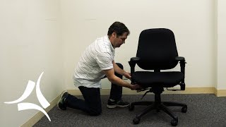 How to Adjust an Ergonomics Office Chair [upl. by Suhail]